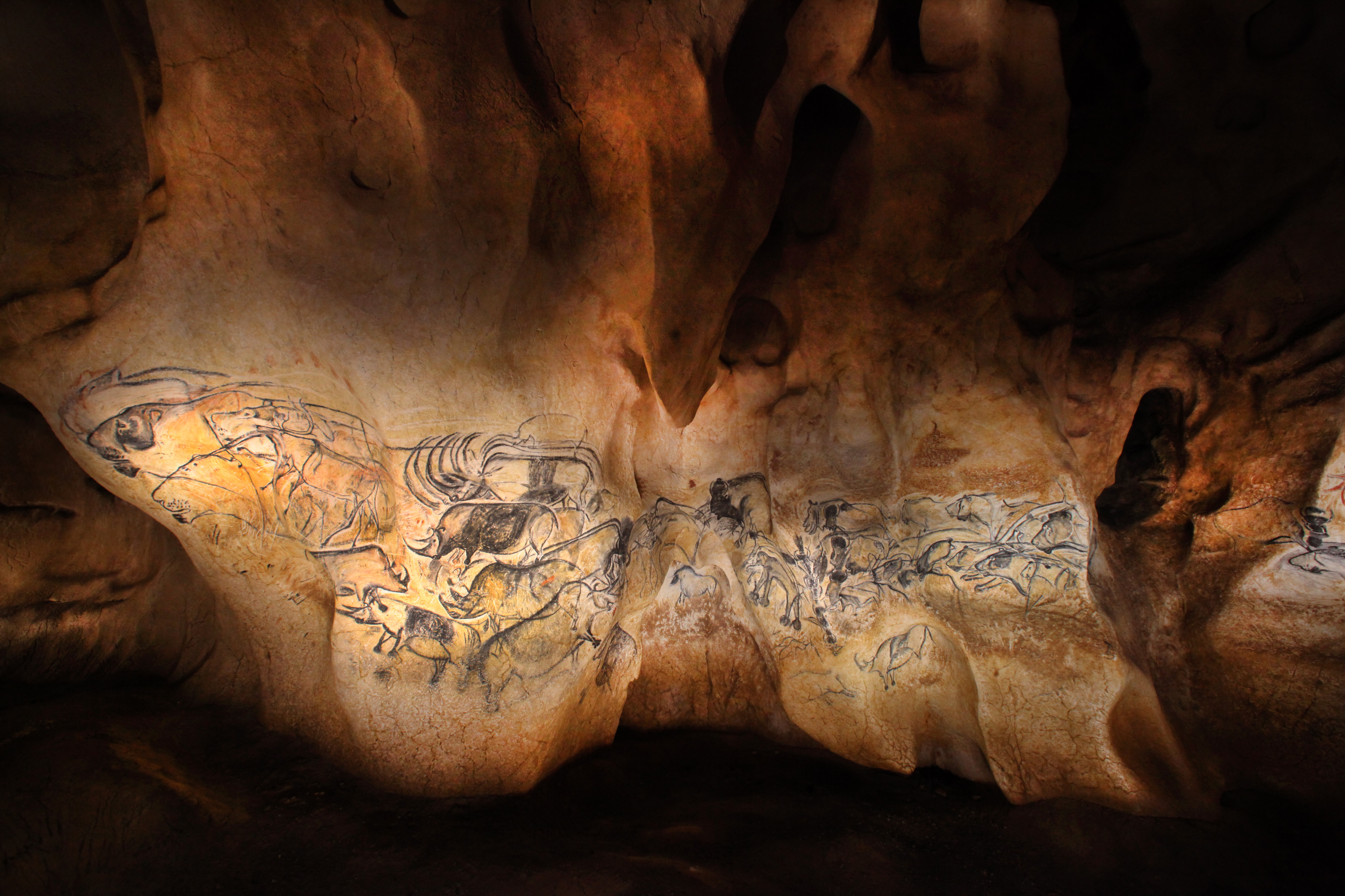 Fresque des lions