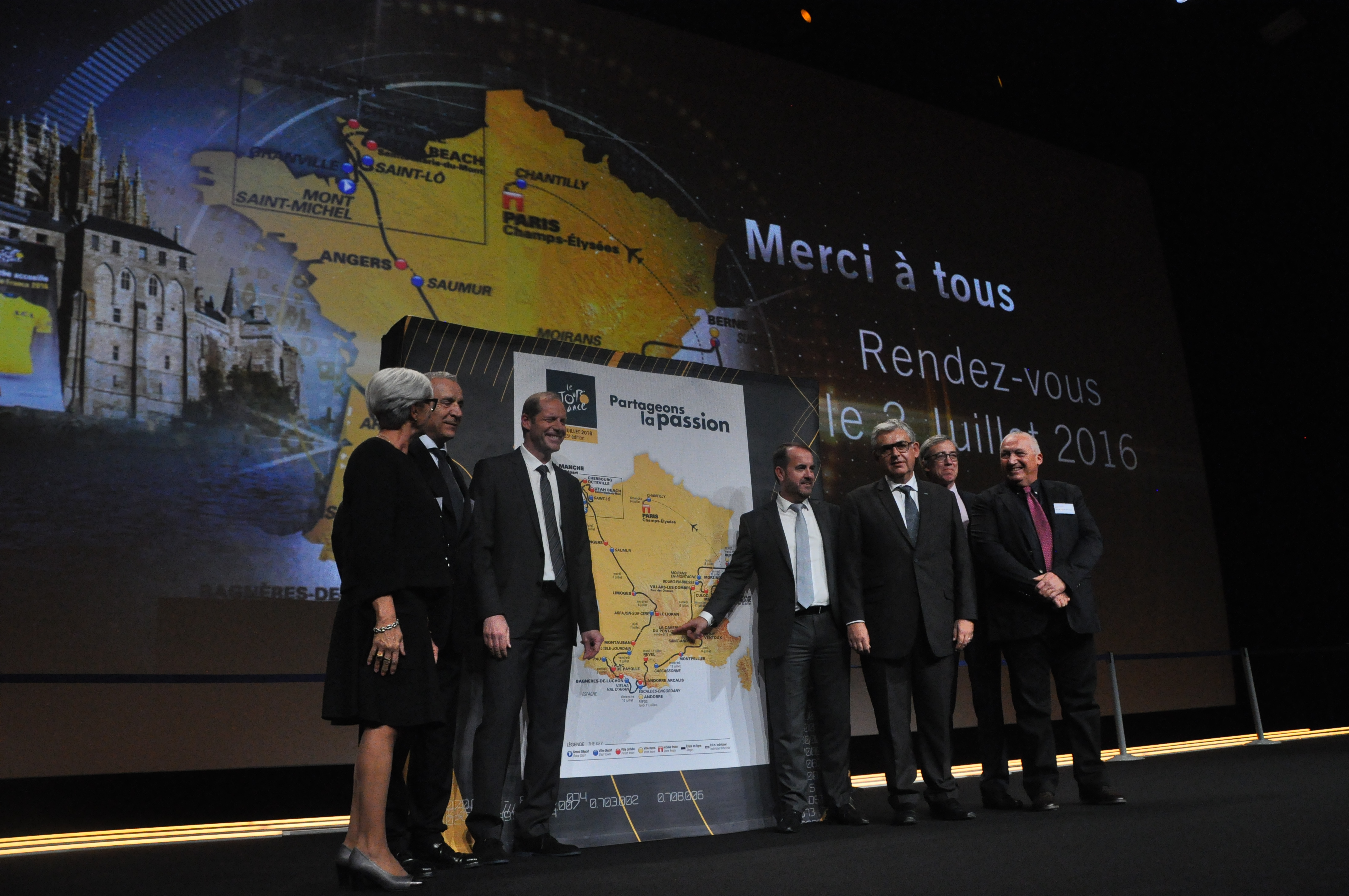 Présentation à Paris avec Christian Prudhomme